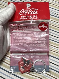 Japan Excl Thor Marvel Keychain Coca Cola Collaboration