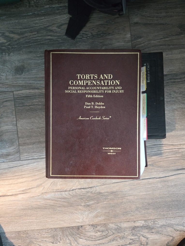 Torts Textbook