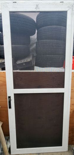 Metal Mesh Sliding Screen Door