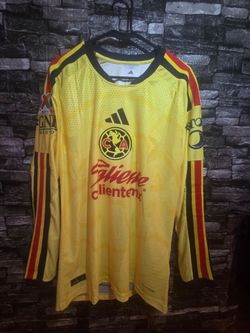 Club América Adidas Long Sleeve Soccer Jersey