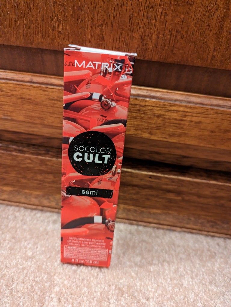Semi-Permanent Hair dye- Matrix So color cult Red Hot