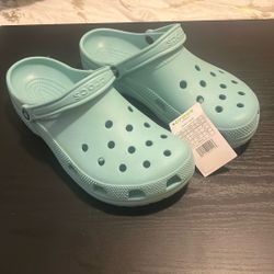 Brand New Baby Blue Crocs