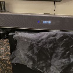 Sony sound bar with Dolby Atmos 