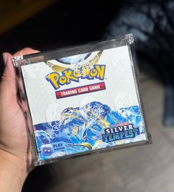 Silver tempest booster box pokemon card