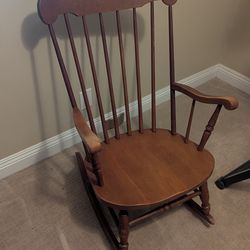 Vintage wooden rocker