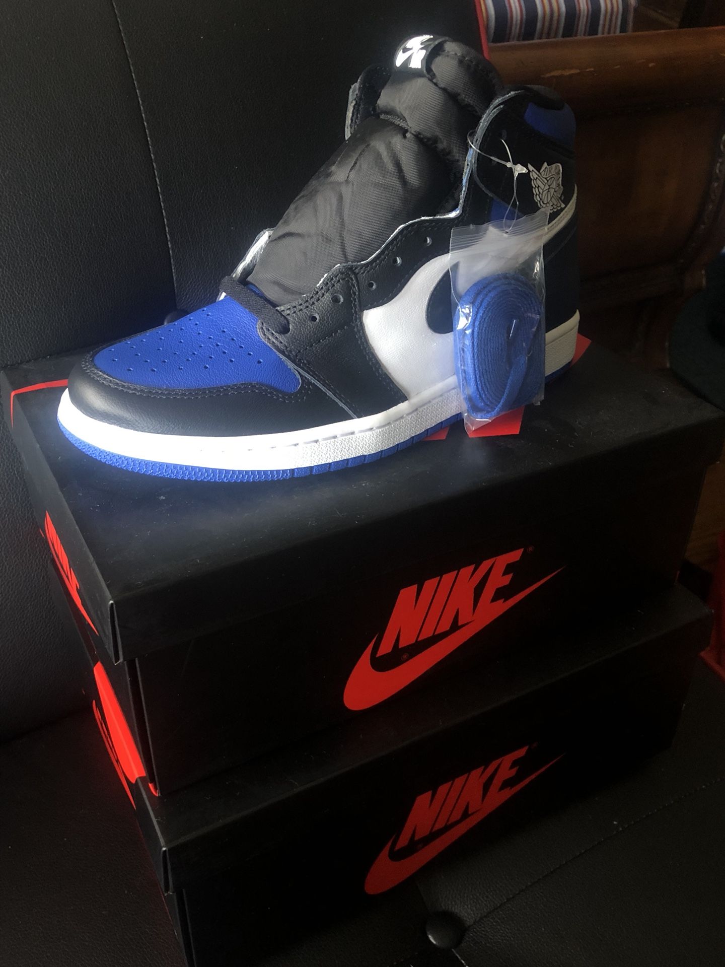 Jordan 1 Royal toe size 9.5