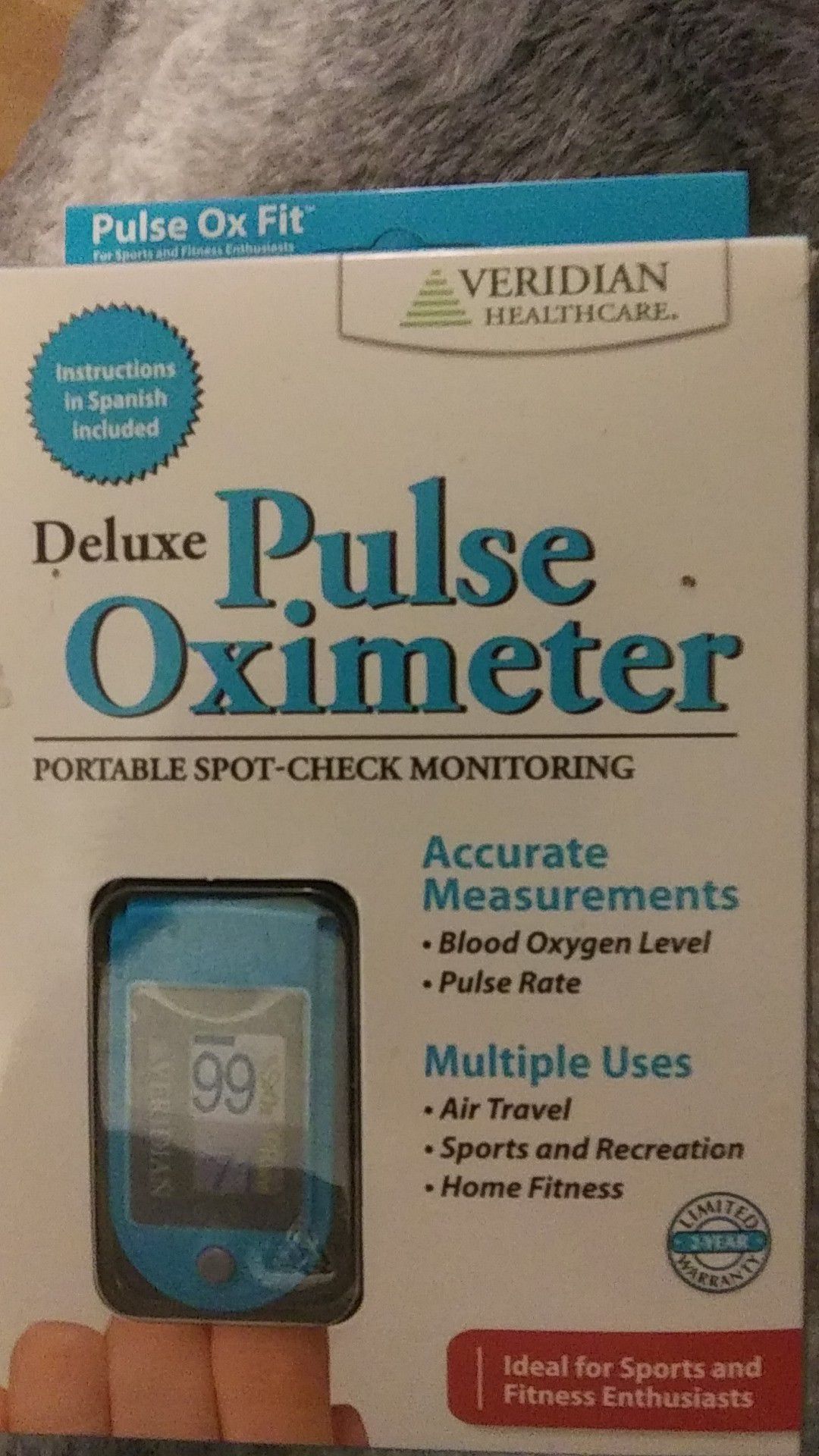 VERIDIAN Health care Deluxe Pulse Oximeter