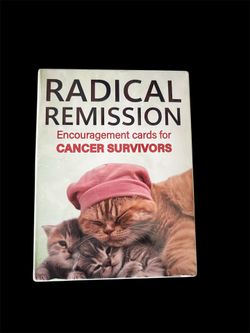 Mind Mosaic Radical Remission Encouragement Card Set For Cancer Survivors 