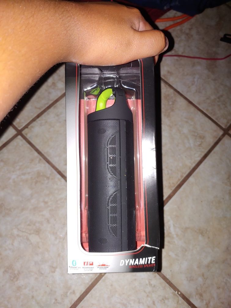 HMDX Dynamite Bluetooth Speaker