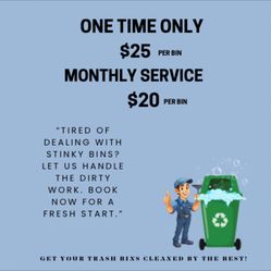 Trash Bins Cleaning Services