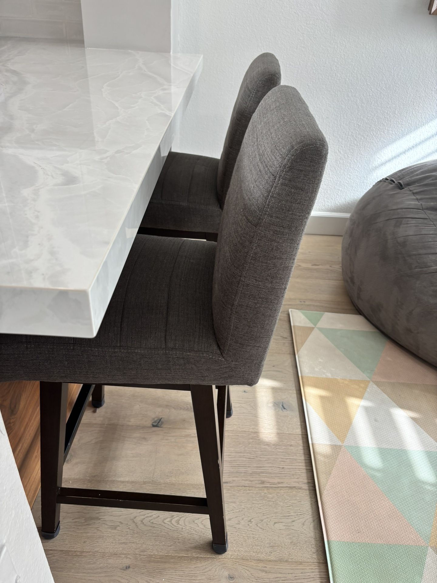 Two Counter Level Chairs (stools)