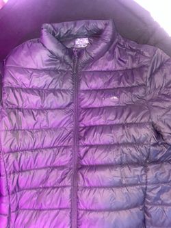 Black pro club puffer jacket