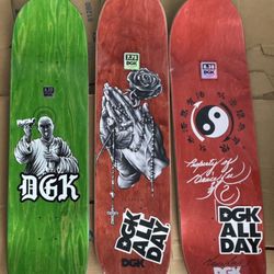 DGK SKATEBOARD DECKS