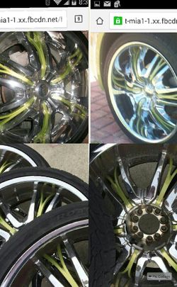22" Chrome Rims