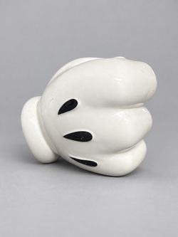 Mickey Mouse Glove Ceramic Vase