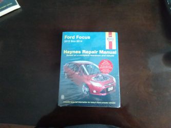 Focus Repair Manual 2012-2014  Haynes 36035