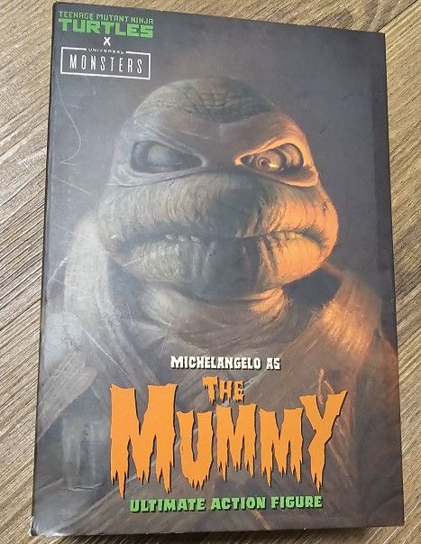 NECA Teenage Mutant Ninja Turtles Michelangelo as The Mummy Action Figure