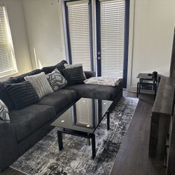 Whole Living Room Like New And Bedroom Set Like New!