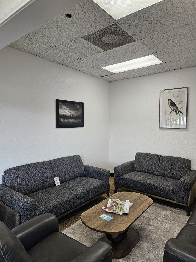 Fabric Sofa Set - $1099 for both