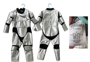 Disney Star Wars Stormtrooper Kids Costume Size 4 Halloween