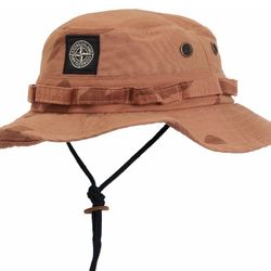 Supreme x Stone Island Boonie Coral Camp S/M Brand Nee With Tags