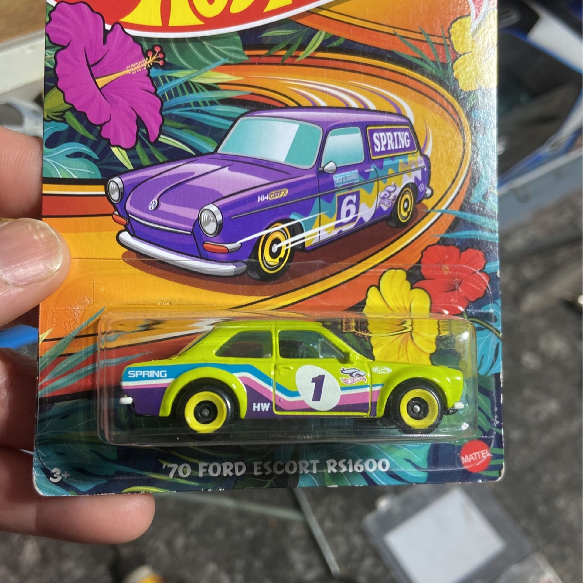Hot Wheels 2024 Spring Series 70 Ford Escort RS1600