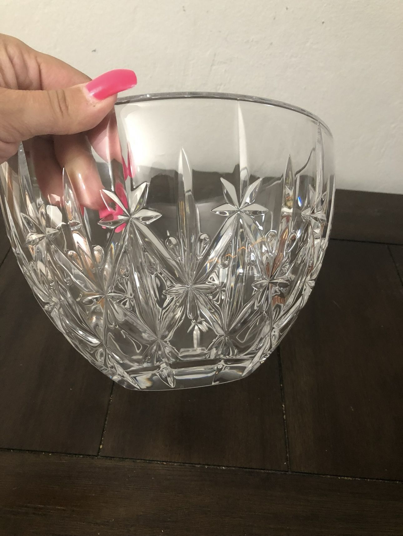 Marquis by Waterford Crystal Sparkle Design Serving Bowl 9"