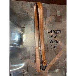 Mens belt leather 45”