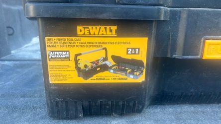 Dewalt Tote + Power Tool Case