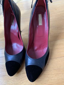 Calvin Klein Collection Leather Designer Heels