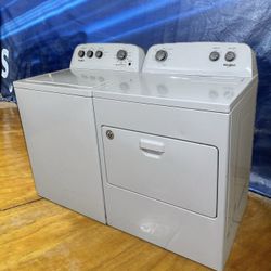 Whirlpool Washer And Gas Dryer Free Deliver And Install 3 Month Warranty 