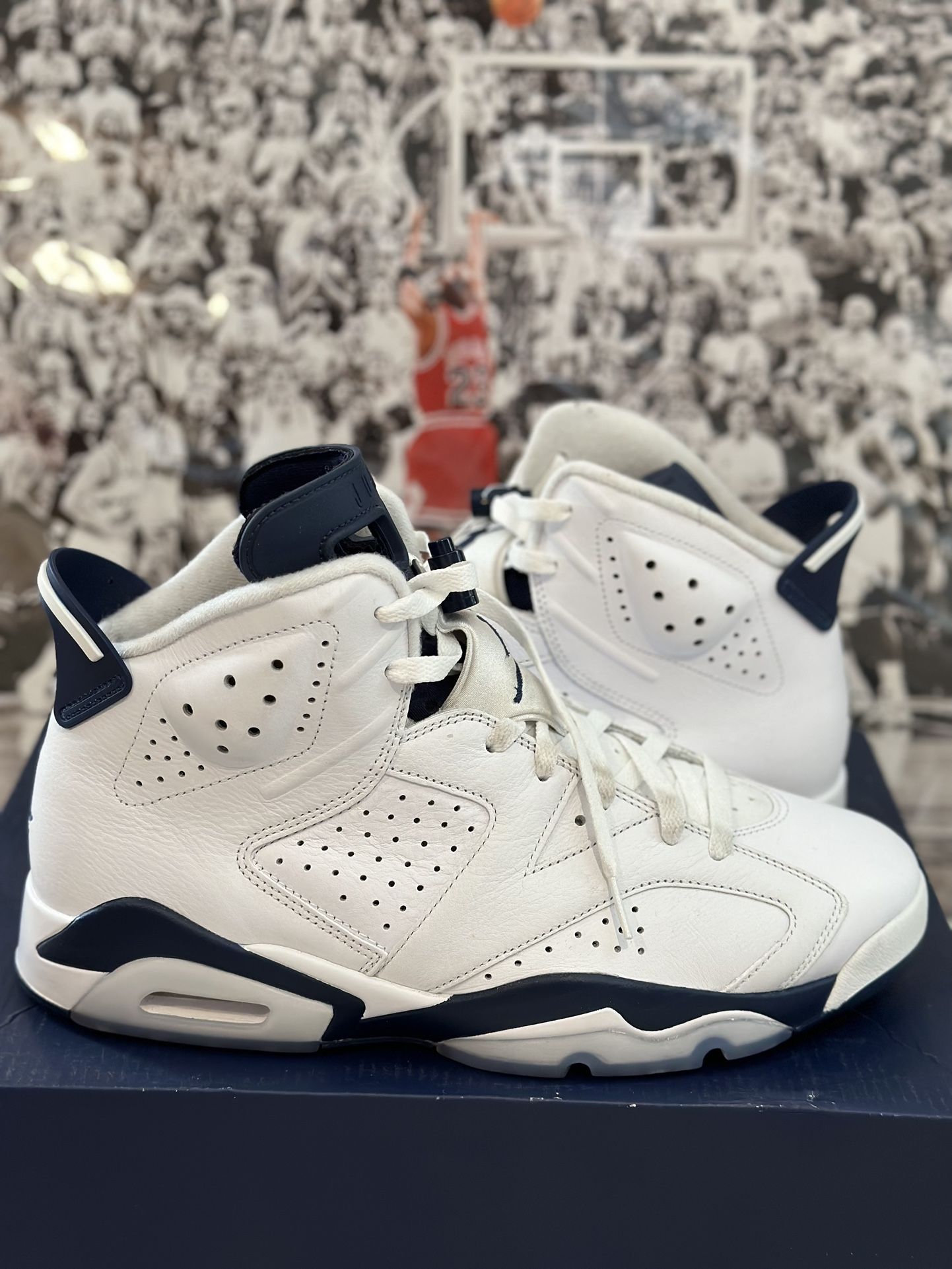 Midnight Navy Blue 6s