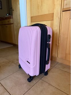 Pink Calpak Carry On Suitcase