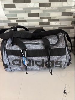 Adidas gym bag new grey