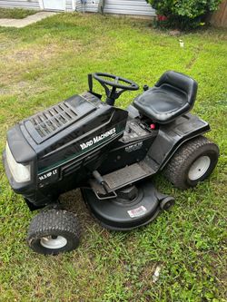 riding lawnmower