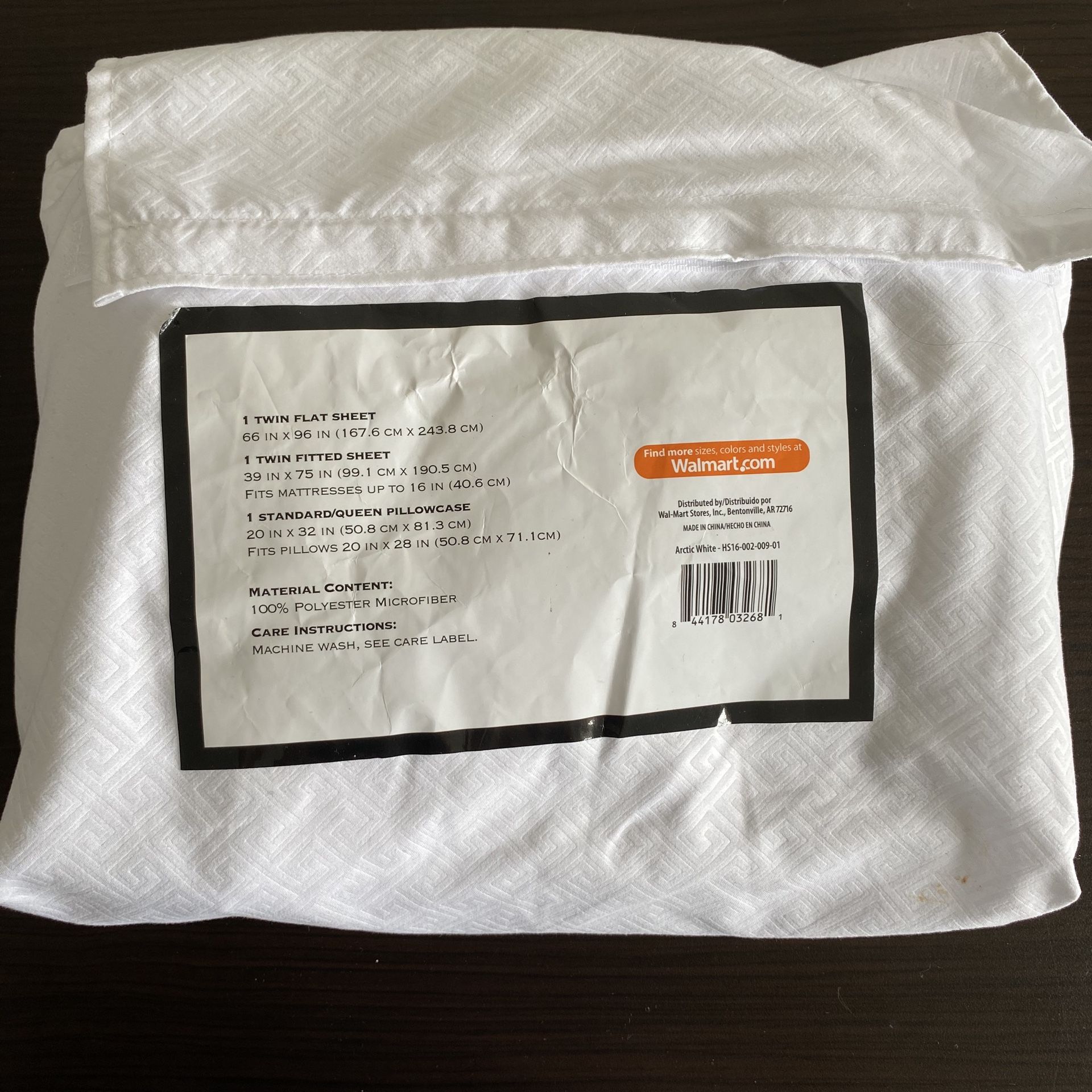 Twin xl white sheet
