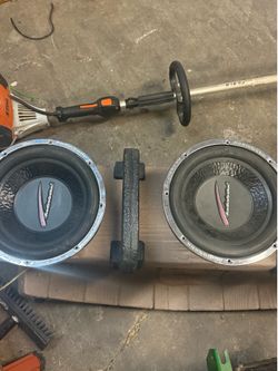Audiobahn woofers.