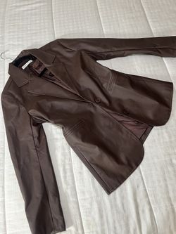 Brown Over Size Blazer