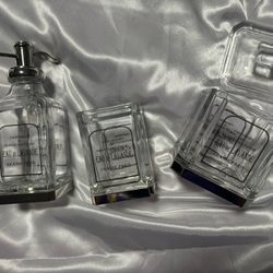 Bella lux glass Bathroom Vanity Set