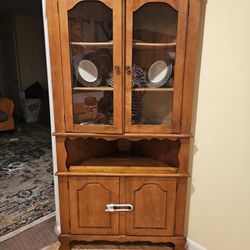Corner China Cabinet 