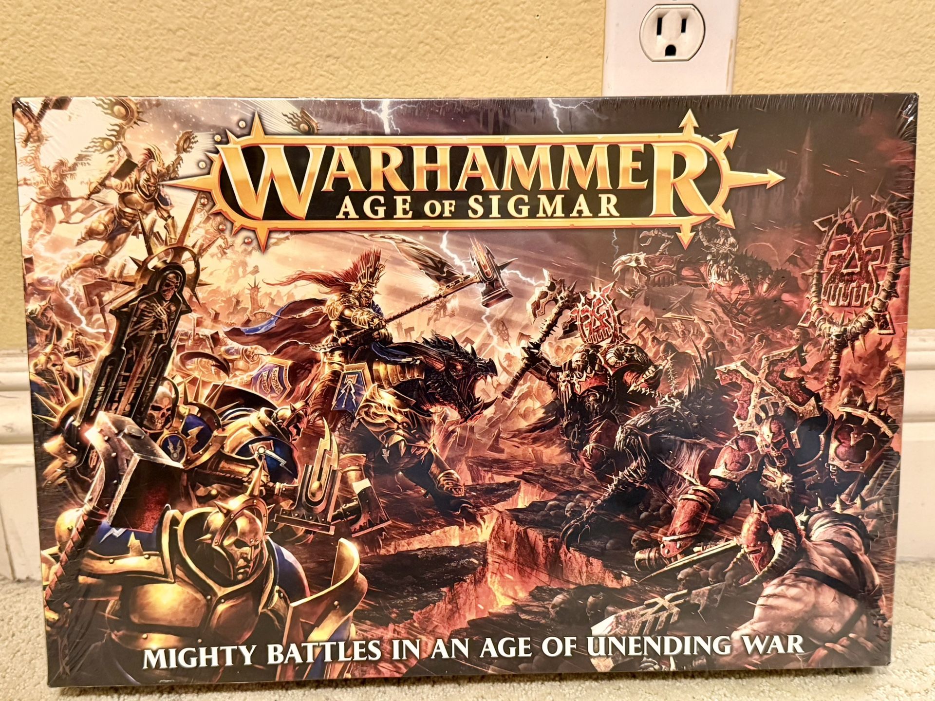 New Warhammer Age of Sigmar Starter Set :Mighty Battles in a age of unending War