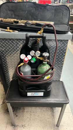 Linde Prostar Victor Oxy Acetylene Porta Torch Kit