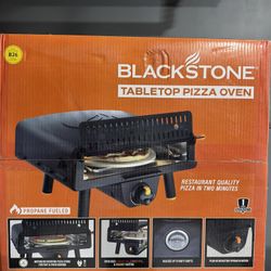 Blackstone tabletop pizza oven NEW