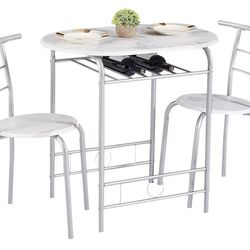 Small dining table & chairs