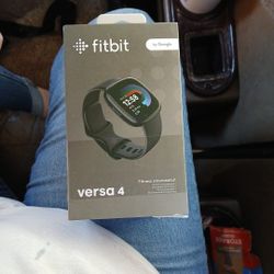 Fitbit Versa 4 Smartwatch NEW Sealed – Fitness Watch by Google (Black or Blue)

