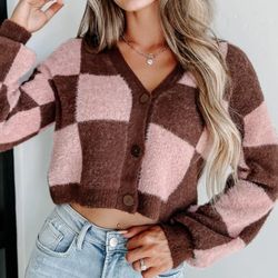 Cropped Cardigan (XS) 