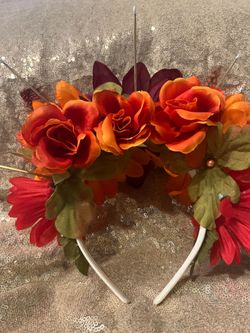 Catrina Day of the Dead headband