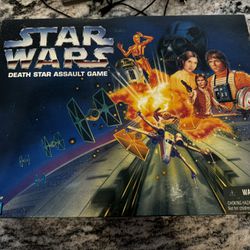 Complete Vintage Star Wars Death Star Assault Game
