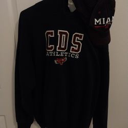 Children's Hoodie Size L & Miami CAP Size 08/14