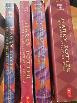 Harry Potter Books 1-4